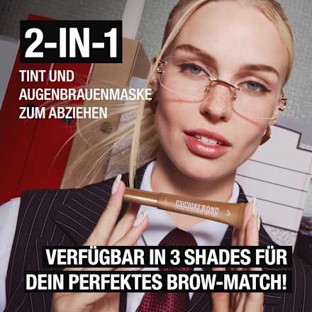 Peel-Off Augenbrauenfarbe Wonder ´Bond Brow Filler Peel-Off Tint 001 Medium MANHATTAN Cosmetics