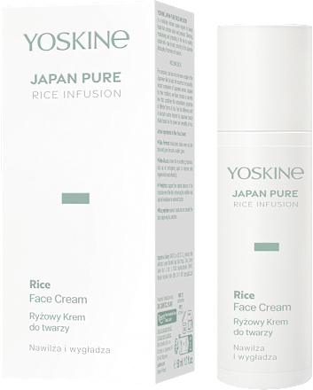 denní a noční pleťový krém JAPAN PURE RICE INFUSION  Yoskine