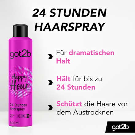 Haarspray Happy Hour got2b