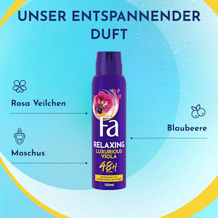 Deospray Relaxing Luxurious Viola Fa