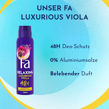 Deospray Relaxing Luxurious Viola Fa