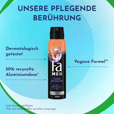 Deospray Men Dark Passion Fa Men