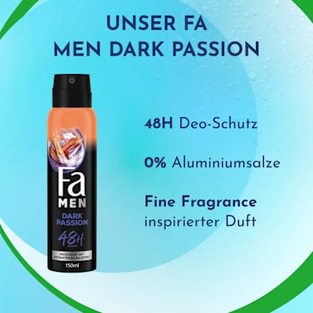 Deospray Men Dark Passion Fa Men