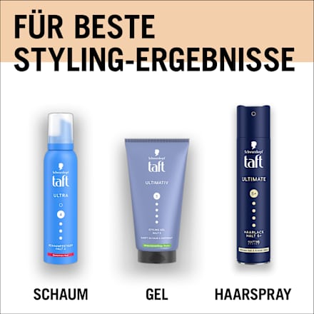 Haarlack ULTIMATE Halt 5+ Schwarzkopf taft