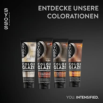 Glossing Color Glaze kühles Mittelbraun Syoss