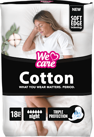 Cotton higijenski noćni ulošci We care