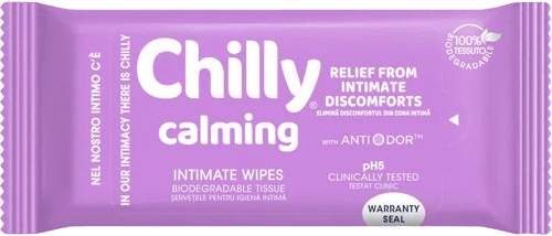 Șervețele umede intime calming Chilly