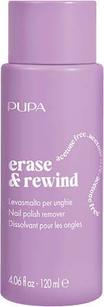 Odstranjevalec laka za nohte brez acetona Erase & Rewind PUPA