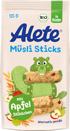 Kindersnack Müsli Sticks ab 3 Jahren Alete