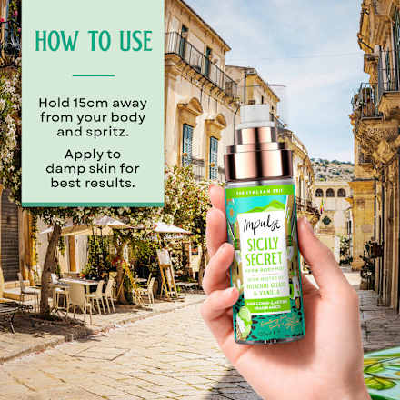 Mirisna vodica za tijelo Sicily Secret Impulse