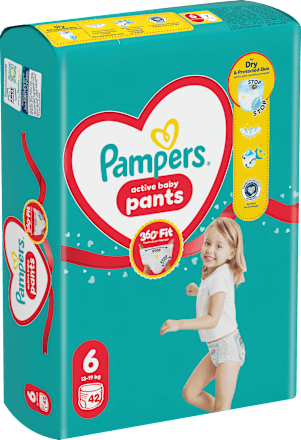 Pieluchomajtki Active Baby 6 Jumbo Pack Pampers active baby