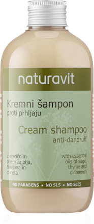 Kremni šampon proti prhljaju Naturavit