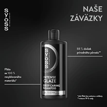 Šampón na vlasy Intense Glaze syoss