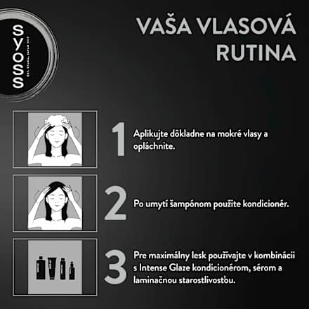 Šampón na vlasy Intense Glaze syoss