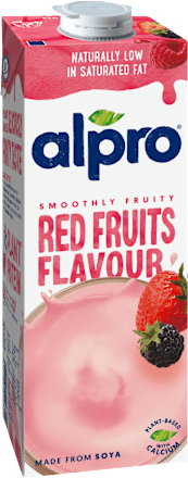 Sójový nápoj červené ovocie alpro