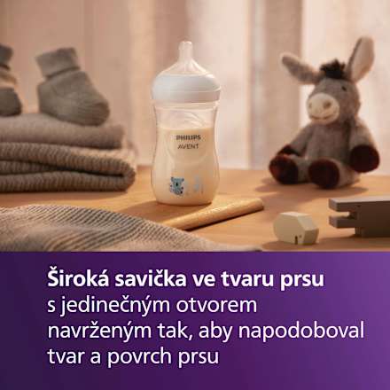 kojenecká lahev Natural Response 1m+, koala, 260ml PHILIPS AVENT