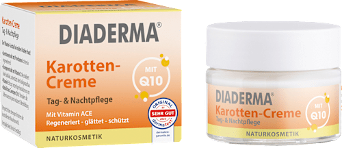 Gesichtscreme Karotte + Q10 Diaderma