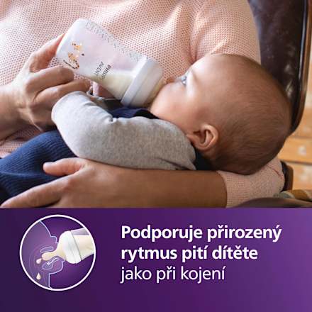 kojenecká lahev Natural Response 1m+, žirafa, 260ml PHILIPS AVENT