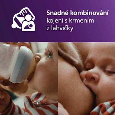 kojenecká lahev Natural Response 1m+, žirafa, 260ml PHILIPS AVENT