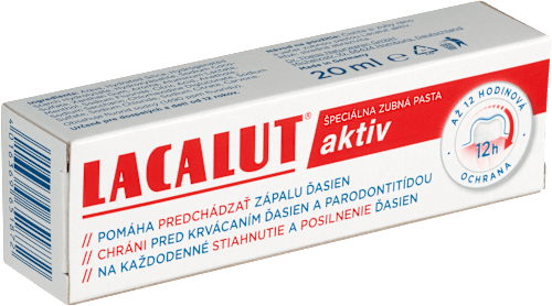 zubní pasta aktiv Lacalut