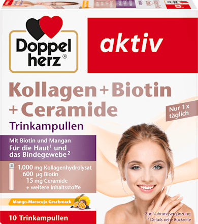 Kollagen + Biotin + Ceramide Trinkampullen Doppelherz
