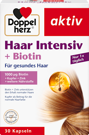 Haar Intensiv + Biotin Kapseln Doppelherz