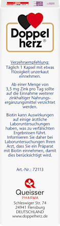 Haar Intensiv + Biotin Kapseln Doppelherz
