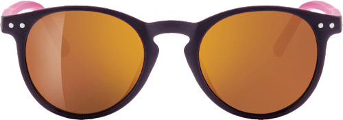 Sonnenbrille Kinder schwarz mit rosa  SUNDANCE