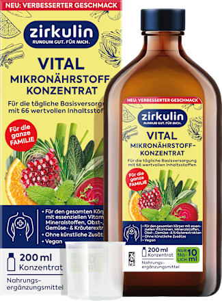 Vital Nährstoffkonzentrat Zirkulin