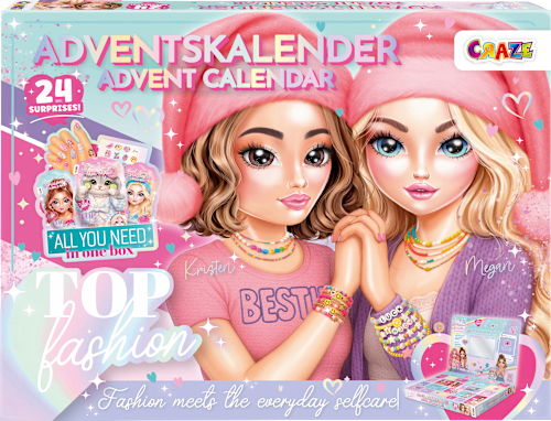 Adventskalender 2026 Kinder Top Fashion CRAZE