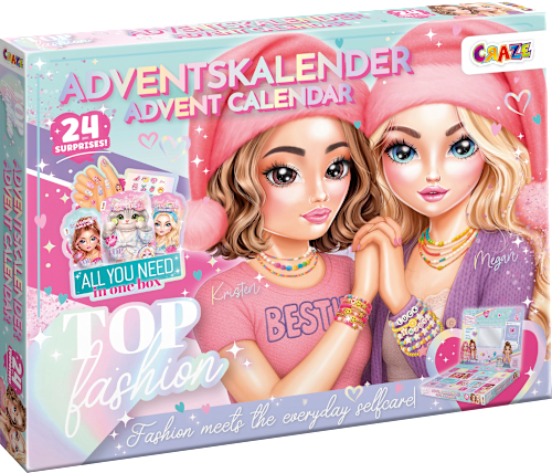 Adventskalender 2026 Kinder Top Fashion CRAZE