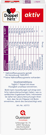Haar Intensiv + Biotin Kapseln 100 St Doppelherz