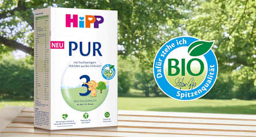 Folgemilch 3 PUR ab dem 10. Monat HiPP