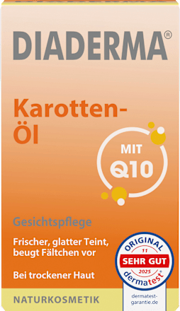 Gesichtsöl Karotten-Öl mit Q10 Diaderma