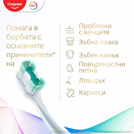 Четка за зъби Foaming Clean Medium Colgate