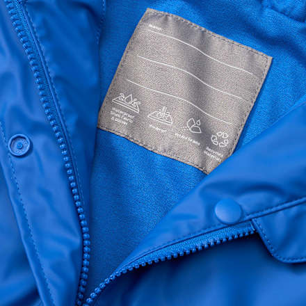 Regenjacke, blau, Gr. 86/92 PUSBLU