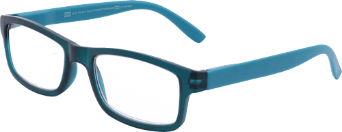 Fertig-Lesebrille dunkelgrün-petrol Vollrand +2,0 Visiomax