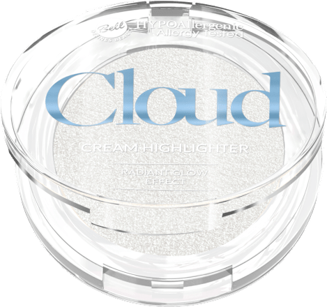 Хайлайтър-крем Cloud, Nr. 01 Frosted, 1 бр.  Bell HYPOAllergenic
