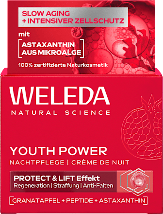 Nachtpflege Granatapfel Youth Power WELEDA