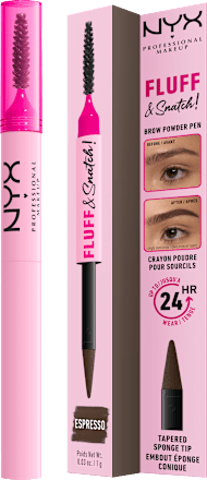 Молив за вежди Fluff & Snatch, Nr. 07 Espresso NYX PROFESSIONAL MAKEUP