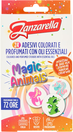 Adesivi anti-zanzare Magic Animals Zanzarella