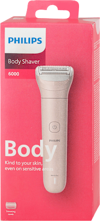 Lady Body Shaver 6000 - bežični električni aparat za brijanje za žene PHILIPS