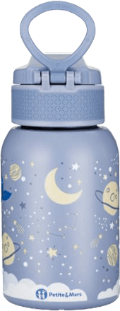 lahev nerezová termo se slámkou 350 ml Whale Song Petite&Mars
