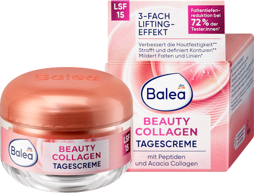 Denný pleťový krém Beauty Collagen s OF 15 Balea