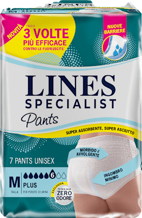Pants unisex plus taglia M LINES