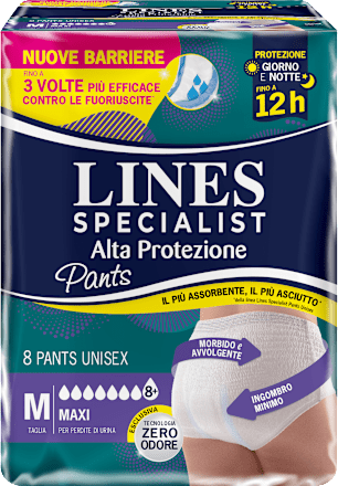 Pants unisex Alta Protezione maxi taglia M LINES