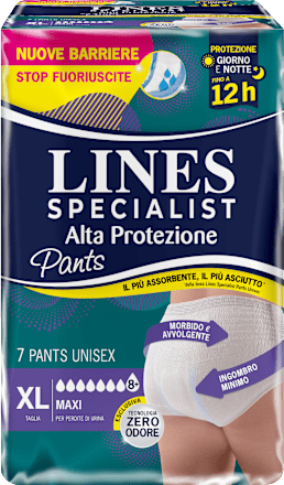 Pants unisex Alta Protezione maxi taglia XL LINES