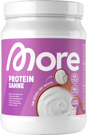 Protein Sahne More Nutrition