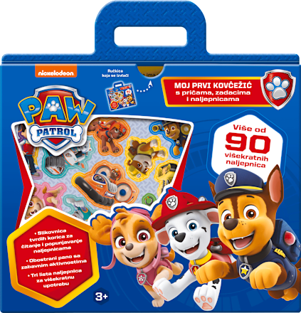 Slikovnica Paw Patrol Moj prvi kovčežić EGMONT