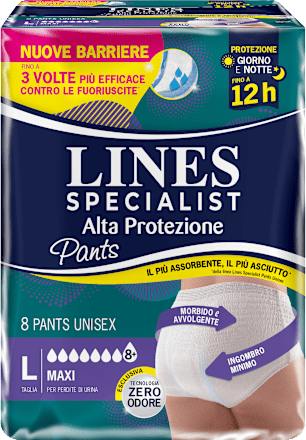 Pants unisex Alta Protezione maxi taglia L LINES
